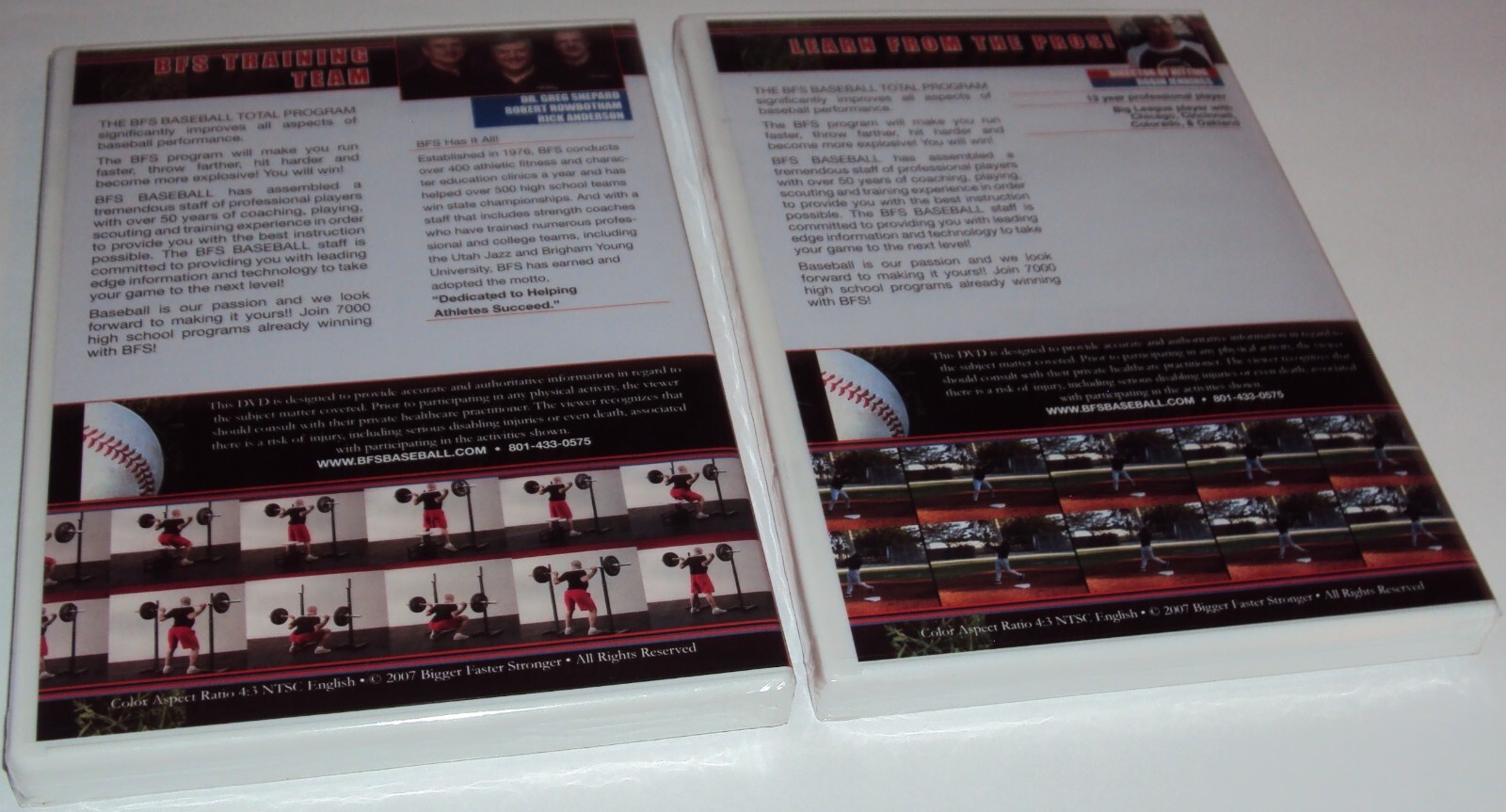 BFS Baseball Bigger Faster Stronger Strength Total Hitting Program 2 ...