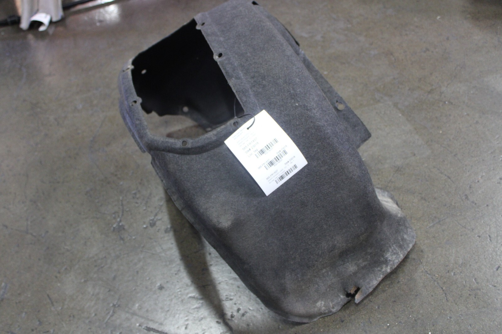 Ferrari 599 GTB, RH, Right, Rear Main Inner Fender Liner, Used, P/N 67134400