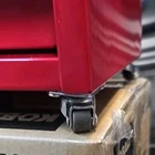 (4) FOUR WHEELS For U.S. General Mini Toolbox Harbor Freight Tool Box CASTERS