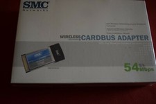 SMC Network 802.11g Wireless Cardbus Adapter - New