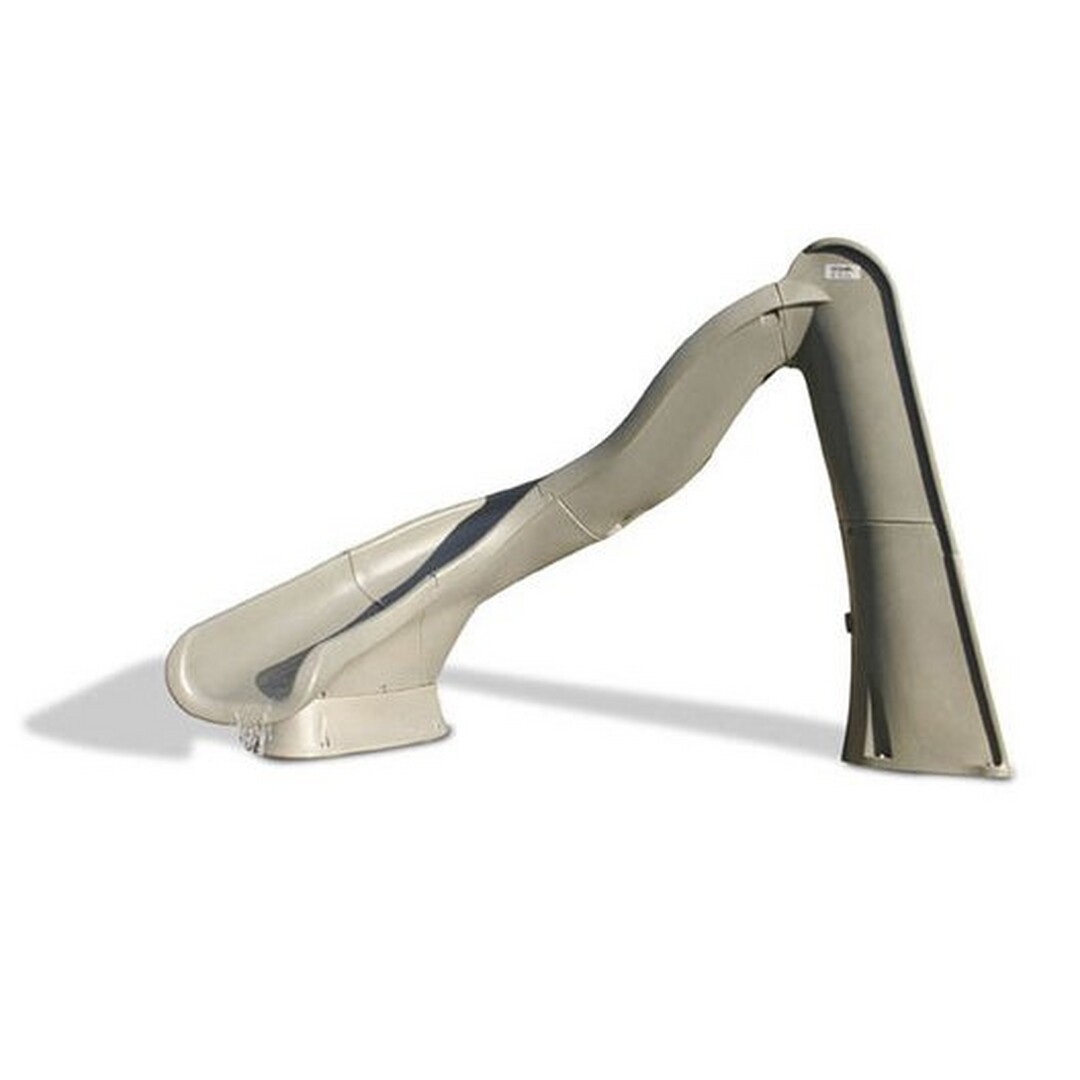 S.R. Smith TurboTwister Right Curve Pool Slide - Sandstone 688-209-58123