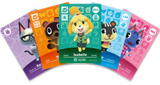 Animal Crossing Amiibo Cards Series 1-2 Authentic Never Been Scanned