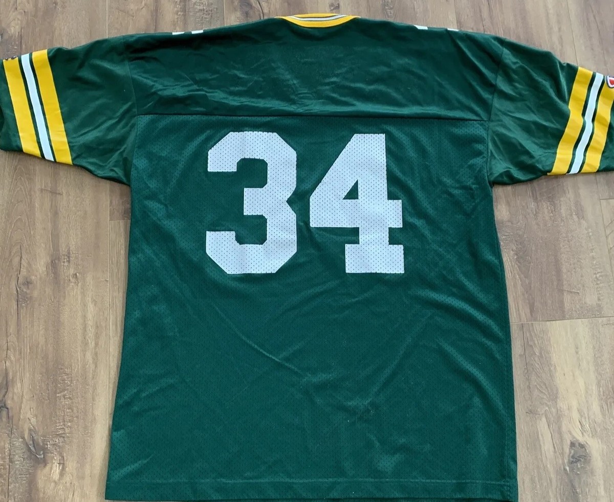 Vintage Champion Green Bay Packers NFL Football Jersey #34 Edgar