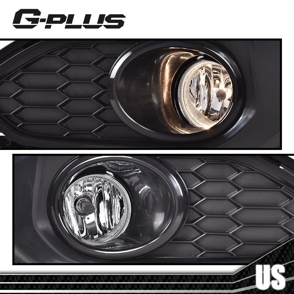 2018-2020 Honda Fit Front Bumper Fog Light Lamps Assy W/ Cover