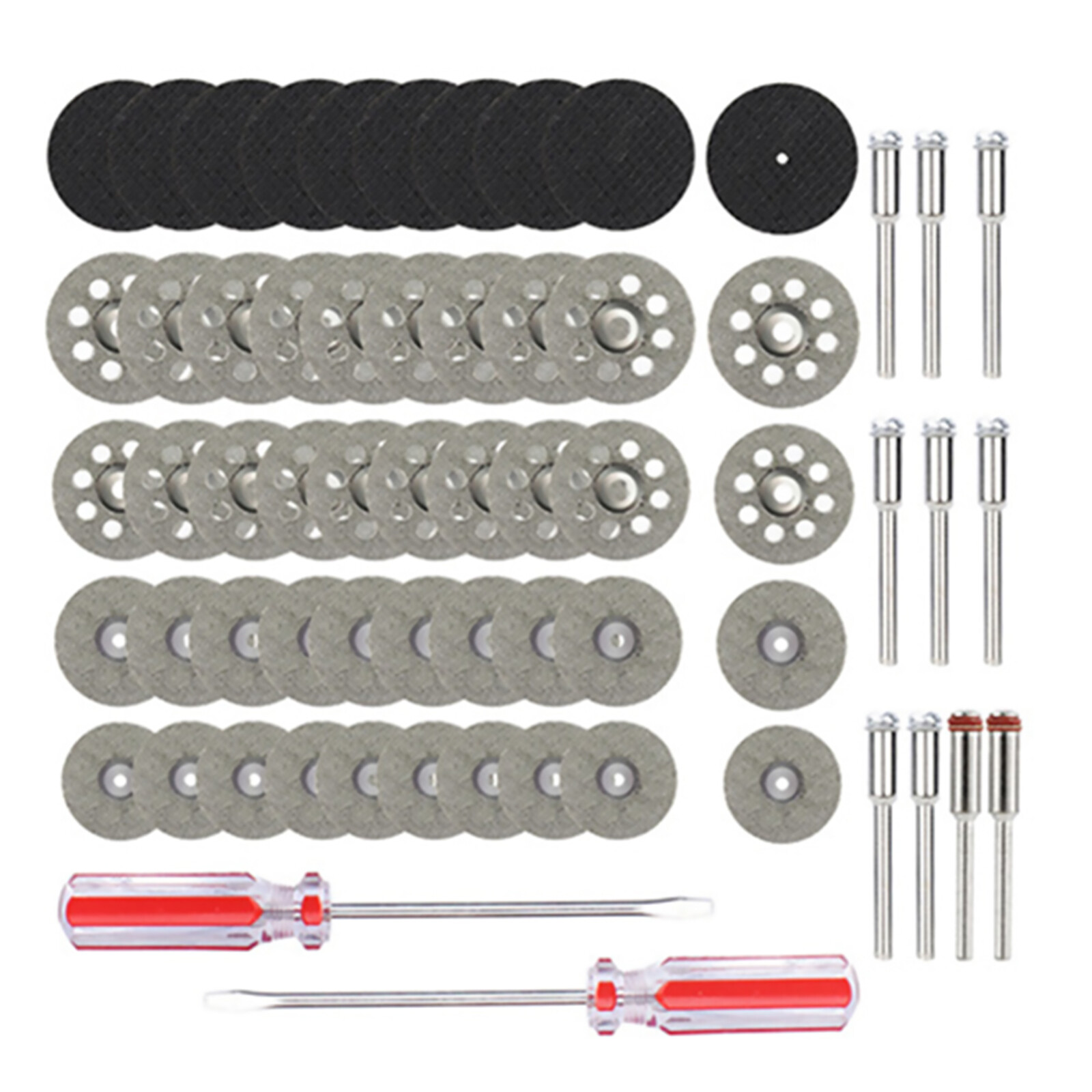 62pcs/set Diamond Cutting Wheel Die Grinder Disc Set For Dremel Rotary Tool