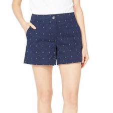 NEW Nautica Women's Cotton Stretch Twill Shorts VARIETY