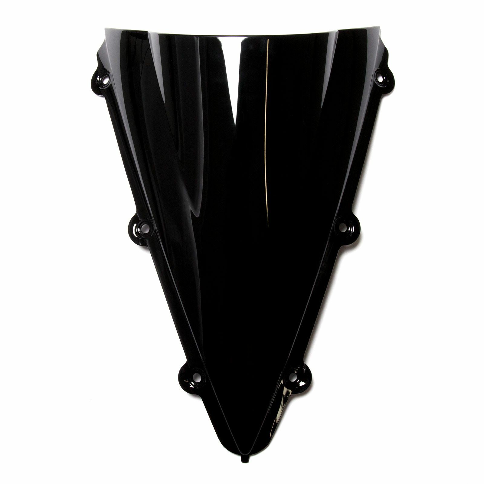 Pantalla de parabrisas negro doble burbuja MPW para Yamaha YZF-R1 04-06