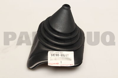5829060060 Genuine Toyota BOOT, TRANSFER SHIFT LEVER 58290-60060