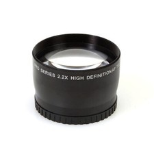 Pro Series 2.2X High Definition AF Telephoto Prime Lens 58mm For Camcorder
