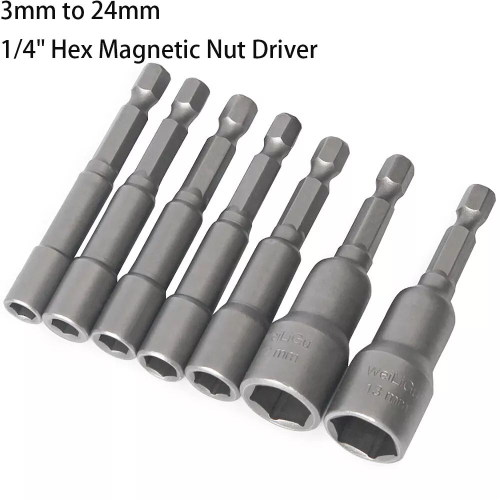 Nut driver for impact drill deals