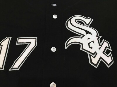 Vintage Victory MLB Chicago White Sox #17 Baseball Jersey Sz 48