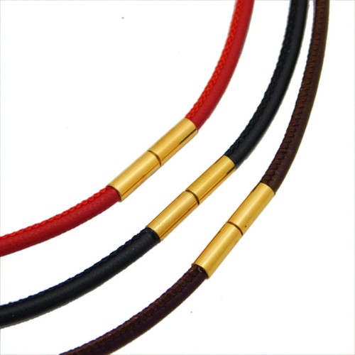 Necklace Rope Men Women 3.5mm leather 