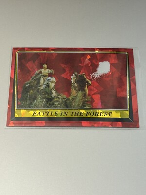 2023 Star Wars Sapphire - Return of the Jedi - Card #112 - Battle in the Forest