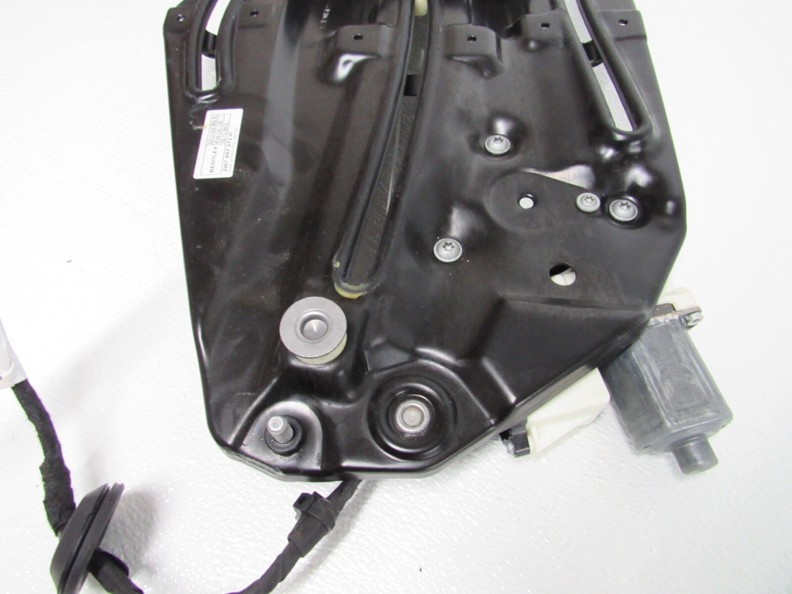 2016 BENTLEY CONTINENTAL GTC GT V8 RIGHT REAR WINDOW REGULATOR MOTOR PLATE -6872