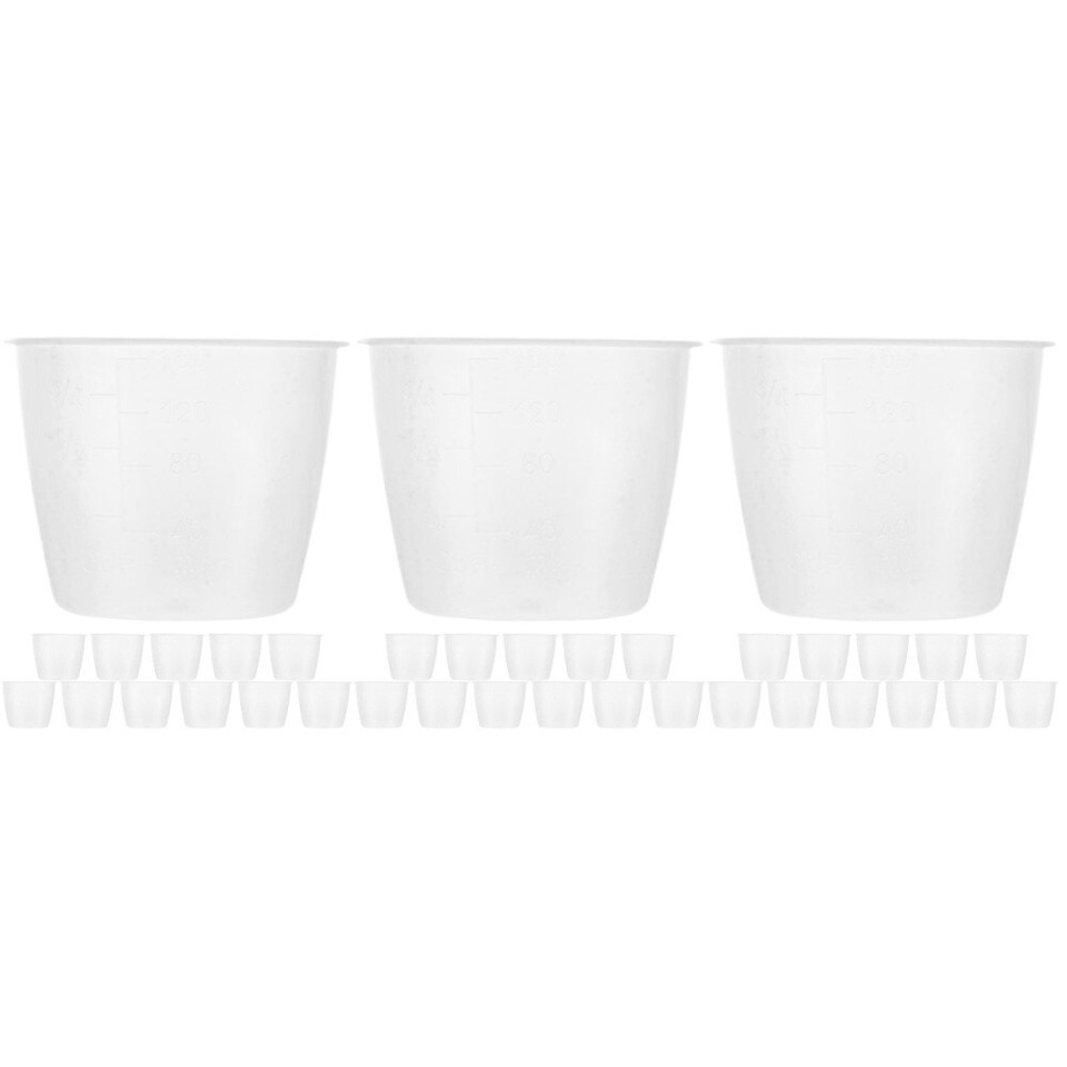 36 pcs Rice Measuring Cup Rice Cooker Cup Transparent Reusable