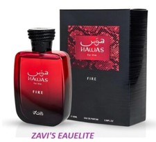 HAWAS FIRE BY RASASI EDP 3.38 OZ / 100 ML FOR MEN NIB SEALED