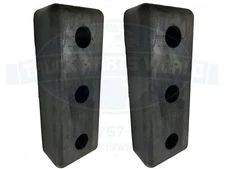 Pair of LOADING DOCK BUMPERS Transcraft TRAILER TRUCK 11.187 LONG PBA-687 PBA687