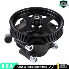 Power Steering Pump w Pulley for 2004-2008 Ford F150 4.6L V8 5.4L V8 20-312P1