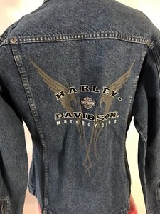 harley davidson jean jacket