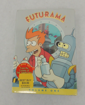 #ad FUTURAMA VOLUME ONE 3 DISK SET $18.99
