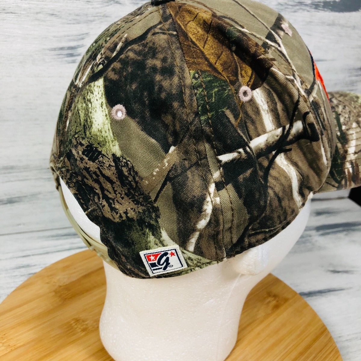 Bass Pro Shop Hat Mens Snapback Camouflage The Game Woodlands