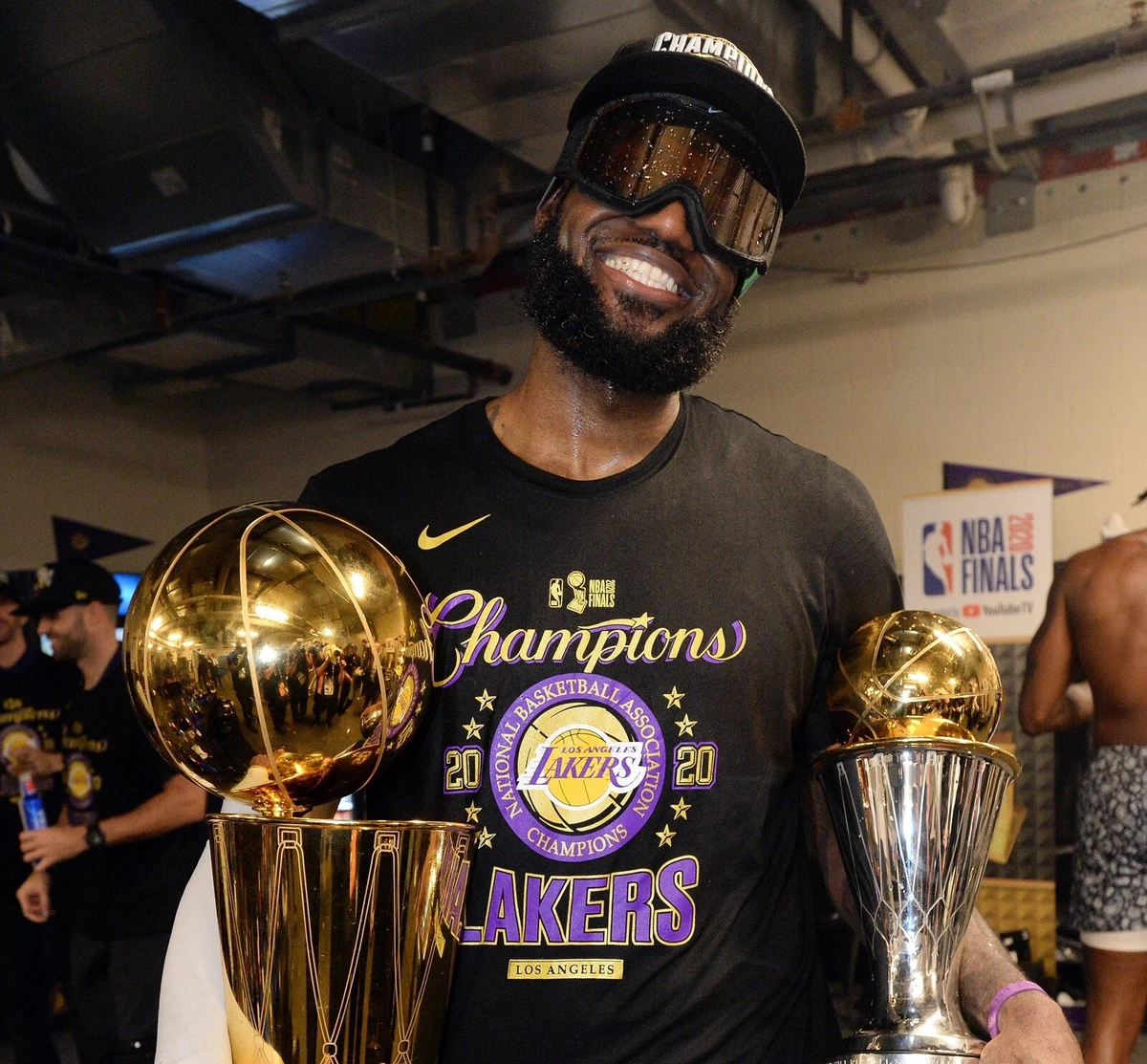 Lebron james best sale trophy