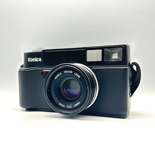 Konica HEXAR 35mm F2.0 Compact Film Camera From Japan