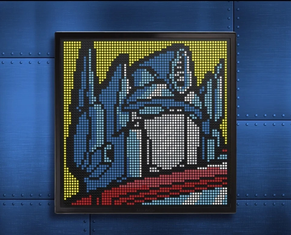 HASBRO 2022 TRANSFORMERS LITE BRITE ARTE DE PARED SELLADO CAJA DE ENVÍO ORIGINAL Foto 4 de 4