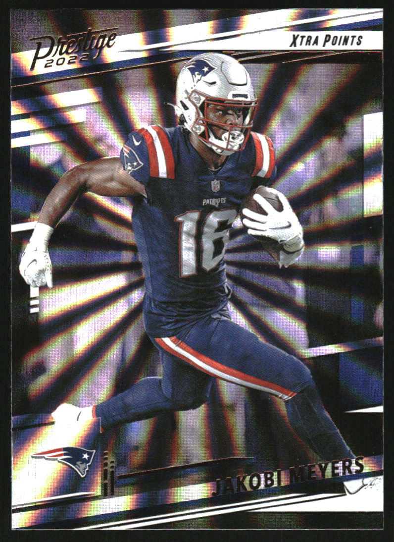 2022 Prestige Xtra Points Sunburst #201 Jakobi Meyers - FB