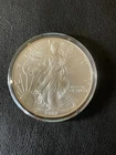2002 USA American Eagle Walking Liberty 1 Oz Silver $1 Dollar Coin