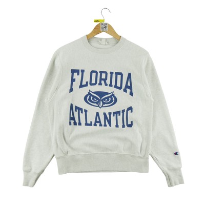 Champion Herren Sweatshirt Florida Atlantic Grau Groesse S #QWE1694