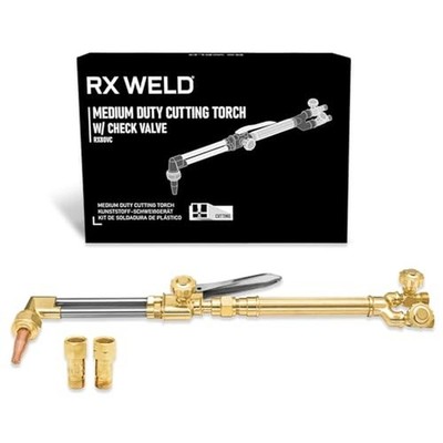 RX WELD V-Style Cutting Torch, Medium Duty, Check Valve