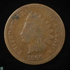 1866 Indian Head Small Cent - Good Details