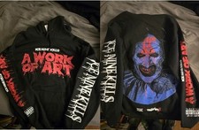 Ice Nine Kill Work Of Art Glow In The Dark Unisex Hoodie Fullsize