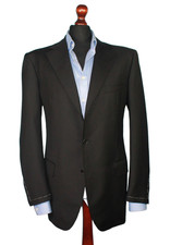 Sartoria Saint Andrews Sakko + Hose aus Schurwolle Kombi Gr. 52 (Brioni Stil)