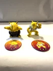 1999 Pokemon Tomy Vintage Drowzee and Hypno Figures w/ battle disc