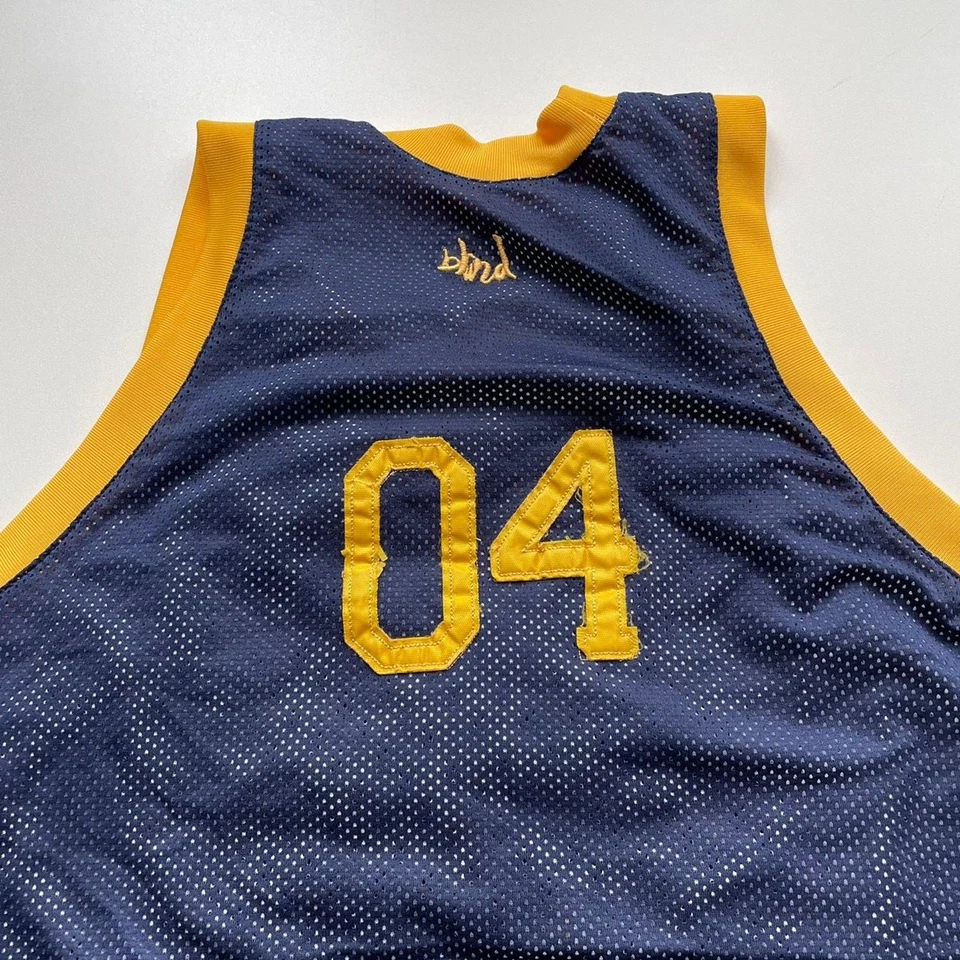 Camiseta deportiva de baloncesto vintage de patinetas ciegas talla grande Y2K Reaper malla reversible  Foto 4 de 4