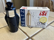 iSi Replacement Charger Holder for iSi Soda Maker Classic BLACK & Box 9 Chargers