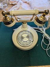 VTG Rotary Dial Phone Telephone Old Fashioned Retro Prop Western Electrick