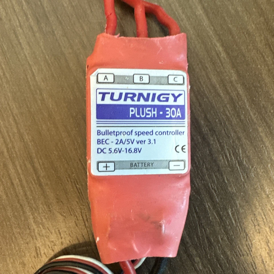 Turnigy Plush 35A, Basic 25A Ver 3.1 Speed Controllers ESC - Image 3 of 4
