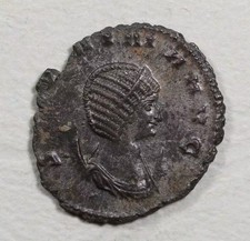 Cornelia Salonina (wife of Gallienus) Antoninianus 253-268 AD Juno reverse