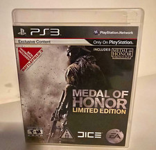 Medal of Honor Limited Edition PS3 CIB Complete w/ Manual Frontline HD