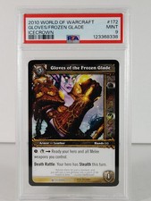Gloves of the Frozen Glade - Rare - Icecrown - Warcraft #172 - 2010 - PSA 9