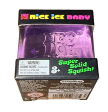 Needoh Nee Doh Schylling Nice Ice Baby- BRAND NEW AUTHENTIC PURPLE 1.25 IN HAND