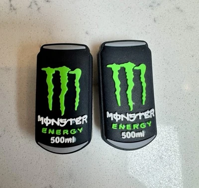 SPORTS MODE CHARMS 2 x Monster Shoe Charms