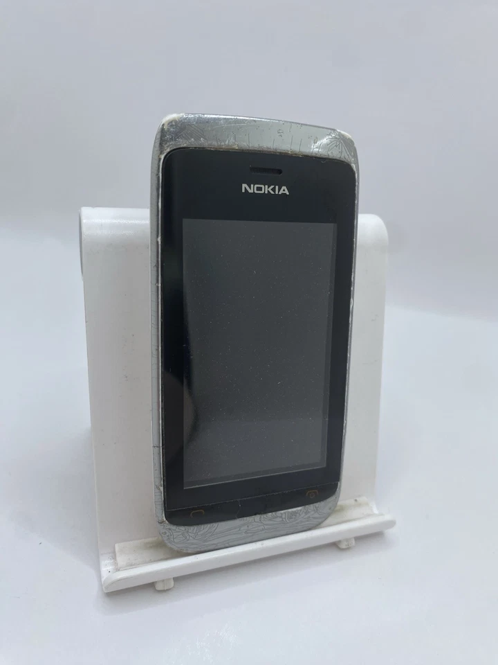 Nokia Asha 309 White Unlocked 20MB 3" 2MP Wi-Fi Series 40 Touchscreen Phone #C05, photo 3 of 5