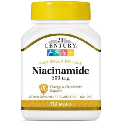 #ad #ad 21st Century Niacinamide 500 mg Prolonged Release Tablets 110 Count $6.99