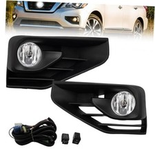 2Pcs Fog Lights Compatible With 2017-2020 Pathfinder Fog Lamps Assembly Clear