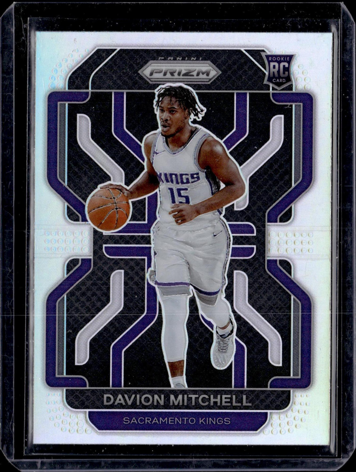 Davion Mitchell 2021-22 Panini Prizm #312 Silver Sacramento Kings