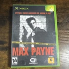 Rockstar Games Max Payne Microsoft Xbox 2001 Complete w/ Manual READ DESC